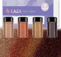 Autumn Ultra Fine Glitter Powder, 4 Colors 320Ml Craft ...