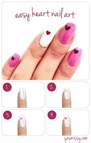 Now, the designs may look complicated at first glance, but once you see the steps. Nail Diy How To Create Heart Nail Designs