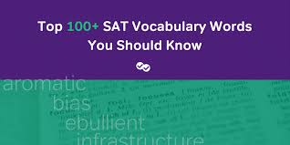 Top 100 Sat Vocabulary Words You Should Know With Pdf Download Magoosh Blog High School