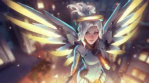 If you have any requests, questions. Mercy By Tsuii Zolaida Overwatch 1920 X 1080 Hq Backgrounds Hd Wallpapers Gallery Gallsource Co Overwatch Wallpapers Overwatch Angel Mercy Overwatch