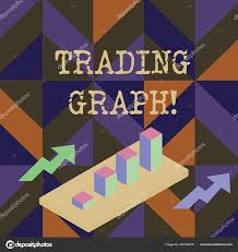 Escribir Texto Escrito A Mano Trading Graph Concepto