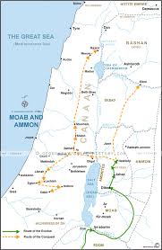 We used its capitol city, amman, as our headquarters, from which we visited other parts of the country. Moab And Ammon Bible Maps