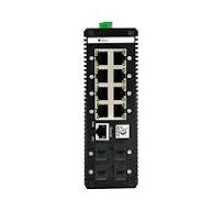 Managed 8 Port Gigabit Industrial PoE Switch with 4 Gigabit ...