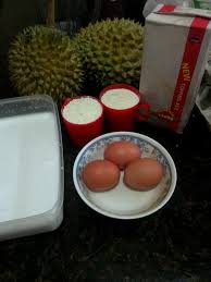 The easy way to make durian crape recipe : Cara Cara Buat Durian Mille Crepe Pakai Tepung Gandum Je Mudah Jimat