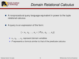Ppt Tuple And Domain Calculus Powerpoint Presentation Free Download Id 4248975