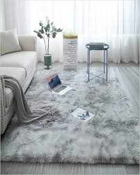 Grey Fluffy Carpet In 2020 Grey Fluffy Carpet Comfy Rugs Fluffy Rugs Bedroom