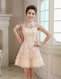 Cocktail Party Dress A Line Jewel Short Mini Lace Tulle Dress Com Imagens Vestidos De Festa Coquetel Vestidos De Noiva De Baile Vestido De Festa