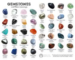 gemstones and their meanings 40 stones for magick and