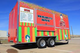 Snow Cones Trailer Ideas Dallas Fort Worth Texas Snow Cones Commercial Vehicle