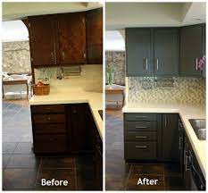 Painted kitchen cabinet ideas kitchen is a palace for some people. How To Redo Your Kitchen On A Budget Brown Kitchen Cabinets Brown Cabinets Kitchen Remodel