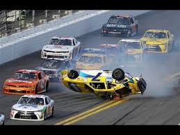 Who gets in or are the top 16 set? Nascar Daytona Speedweeks 2015 Crash Compilation Original Sound No Music Youtube