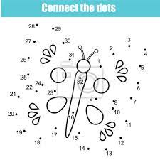 Am schluss ensteht eine figur, ein tier oder ein gegenstand. Verbinden Sie Die Punkte Durch Zahlen Kinder Lernspiel Druckbare Fototapete Fototapeten Mathematische Druckbare Lektion Myloview De