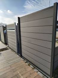 Wpc Steckzaune Vorgarten Zaun Sichtschutzzaun Garten Garten Zaun Ideen