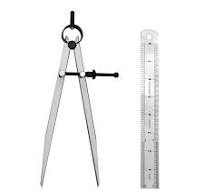 Professional Metal Compass Set 8" Adjustable Divider Steel ...