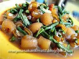 Resep Tumis Kikil Kacang Panjang Resep Tumis Tumis Makanan
