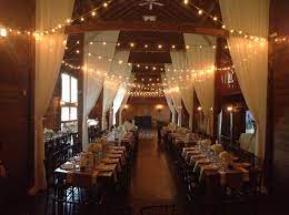The Use Of Fabric Drapery Enhances The Ambience At This Beautiful Wedding At The Barns At Wesle Connecticut Wedding Venues Unique Wedding Venues Wedding Venues