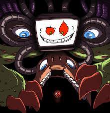 Photoshop flowey (also known as omega flowey by fans, and flowey x in the game's code), is the entity created when flowey absorbs the six human souls at the end of a neutral route. Omega Flowey Art World Of Watches