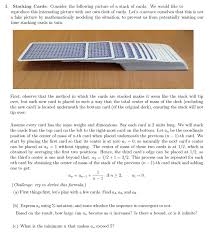 The card fizzles—it's countered by the game rules because it no longer has a valid target. Solved 3 Stacking Cards Consider The Following Picture Chegg Com
