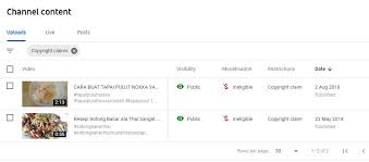 Cara2 nk pilih lagu tok blog korang : Cara Tukar Lagu Copyright Claim Guna Lagu Audio Library Youtube
