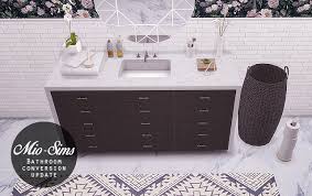 Discover and download the best sims 4 custom content and mods at the sims catalog. Bathroom Conversion Update At Mio Sims Sims 4 Updates