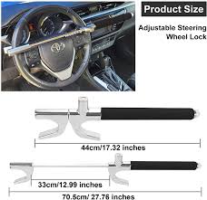 · turn your wheel to either side until you hear a . Buy Turnart Steering Wheel Lock Universal Car Lock Anti Theft Device Retractable Steering Lock With 3 Keys For Auto Truck Suv Van Black Online In Taiwan B09463yxx8