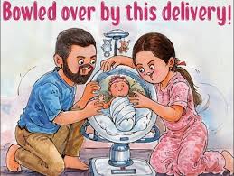 Bowled Over By This Delivery This Is How Amul Welcomes Anushka Sharma And Virat Kohli S Daughter You can use the text editor to make cool photo, add graphics and effects.with all the fonts and models, create beautiful designs instantly. how amul welcomes anushka sharma