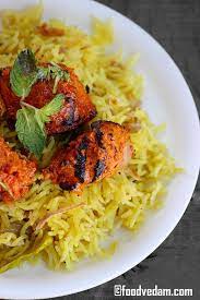 Chicken Tikka Pulao Recipe With Step By Step Instructions Foodvedam Recipe Pulao Recipe Chicken Tikka Pulao