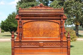 Victorian Eastlake Aesthetic Walnut Burl Brown Marble Top Bedroom Set C1875 In Antiques Furniture Beds Bedroom Sets 1800 189 Walnut Burl Marble Top Antique Bedroom Furniture