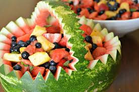 Will not slip or slide during use thanks to slip resistant exterior. How To Make A Watermelon Basket West Of The Loop