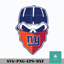 New York Giants Skull Logo Svg New York Giants Svg Giants Svg Nfl Svg Png Dxf Eps Digital File Skull Logo New York Giants Svg