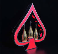Amazon.com: Ace of Spades Champagne VIP Bottle Presenter ...