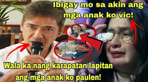 PAULEEN luna tinaggalan ni VIC sotto ng KARAPATAN sa mga ANAK.
