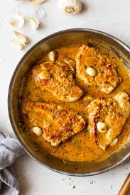 30 boneless, skinless chicken breast recipes that are not boring. Creamy Garlic Chicken Skillet Paleo Whole30 Keto The Healthy Consultant