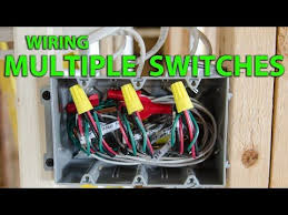 Tractor wire harnesses made to order. How To Wire A Multiple Gang Switch Box Rough In Youtube Home Electrical Wiring Wire Live Wire