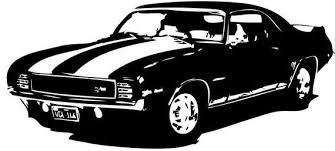 Black And White Camaro Clipart Pin On Superheroes B Y N