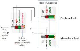 Speakers, microphone, keyboards and etc. Making A 4 Pole Trrs To 3 5mm Stereo Mic Adapter Male To 2x Female From An Iphone Headphone Splitter Jack Electrical Engineering Stack Exchange