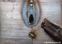 Mig Welding Technique For Thin Metal Welding Table Welding Projects Metal Welding