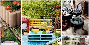Vous recherchez plutôt une petite table de jardin en rotin synthétique ou une table basse de jardin avec fauteuil car vous souhaitez un petit salon de jardin ? Mobilier De Jardin Pas Cher A Fabriquer Soi Meme Selection De Quelques Projets Diy Creatifs Et Inspirants