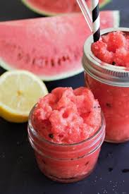 Wassermelonenslush Gesund Wassermelone Slush Eis Selber Machen Lebensmittel Essen
