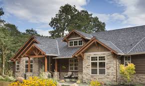 Craftsman style homes share the following features. Mascord House Plan 1250 The Westfall Rustic House Plans Ranch House Plans Craftsman House Plans