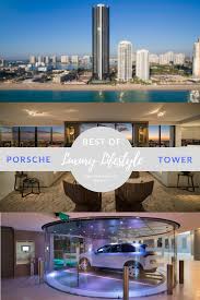 Das 2 bedroom 2 bath with patio on 11th collins ave liegt im viertel south beach in miami beach und bietet klimaanlage, eine terrasse und meerblick. Porsche Tower Miami Luxus Wohnungen Mit Luxusauto Lslb Magazin