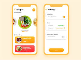 A Recipe App Food App Android App Design Mobile Design