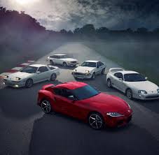 Entdecke auch toyota supra zum verkauf! Jenseits Von Gut Und Schnell Tradition Funf Generationen Toyota Supra Welt