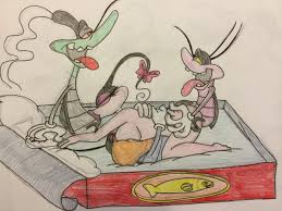 Marky in oggy and the cockroaches