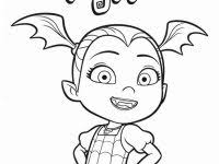 Vampirina coloring pages getcoloringpages com. Printable Demi And Wolfie From Disney Junior Vampirina To Print Free Ecolorings Info
