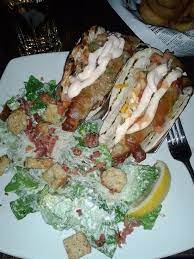 Maybe you would like to learn more about one of these? Fish Tacos With Deep Fried Fish And Caesar Salad Picture Of Olde Dublin Pub Charlottetown Tripadvisor
