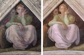 Restoration Of The Sistine Chapel Frescoes Wikipedia The Free Encyclopedia With Images Sistine Chapel Sistine Restoration