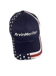 Arvin Meritor Hat Baseball Cap Red White Blue Hook And Loop Closure Ebay Baseball Hats Baseball Cap Red White Blue