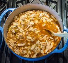 White chicken chili from dried beans ingredients chicken. Award Winning White Chicken Chili Panning The Globe