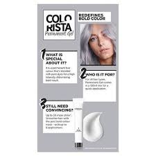 Loreal professionnel ing turuncu ekstra ile 150 tl ve üzeri alışverişlerinde seçili kategorilerde 25 tl indirim. Colorista Silver Grey Permanent Gel Hair Dye Hair Colour L Oreal Paris Hair Gel Loreal Grey Hair Wax